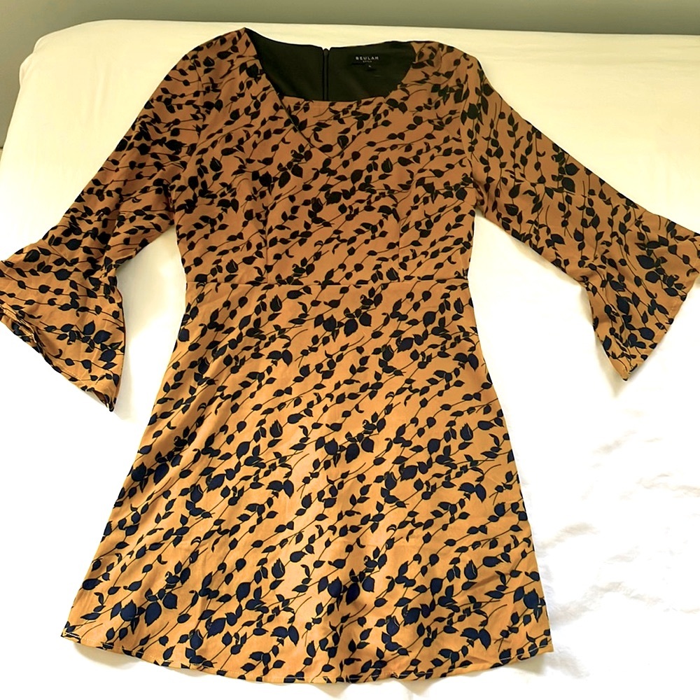 Beulah London Mini Dress, Angel Sleeves.